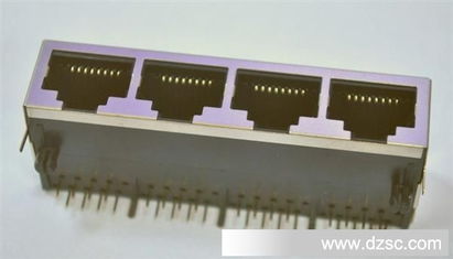 特价供应 RJ45 1-4口连接器与水晶头，助力网络部署降本增效